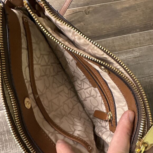 Calvin Klein Signature PVC Small Shoulder Crossbody Bag - Picture 9 of 16